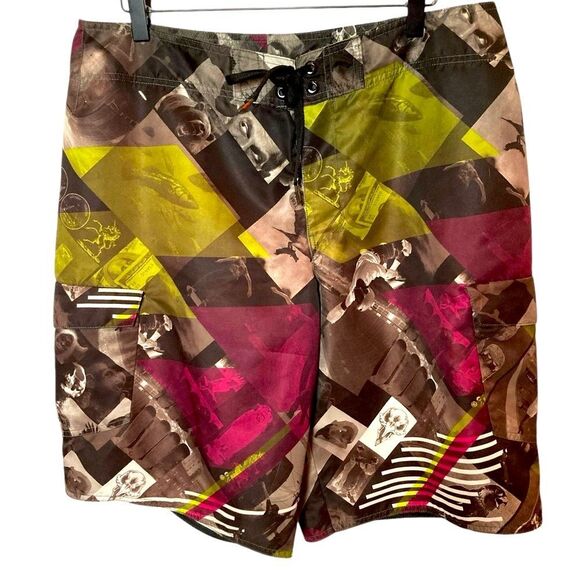 Hawk Board Shorts Men’s Size 34 - Picture 1 of 10